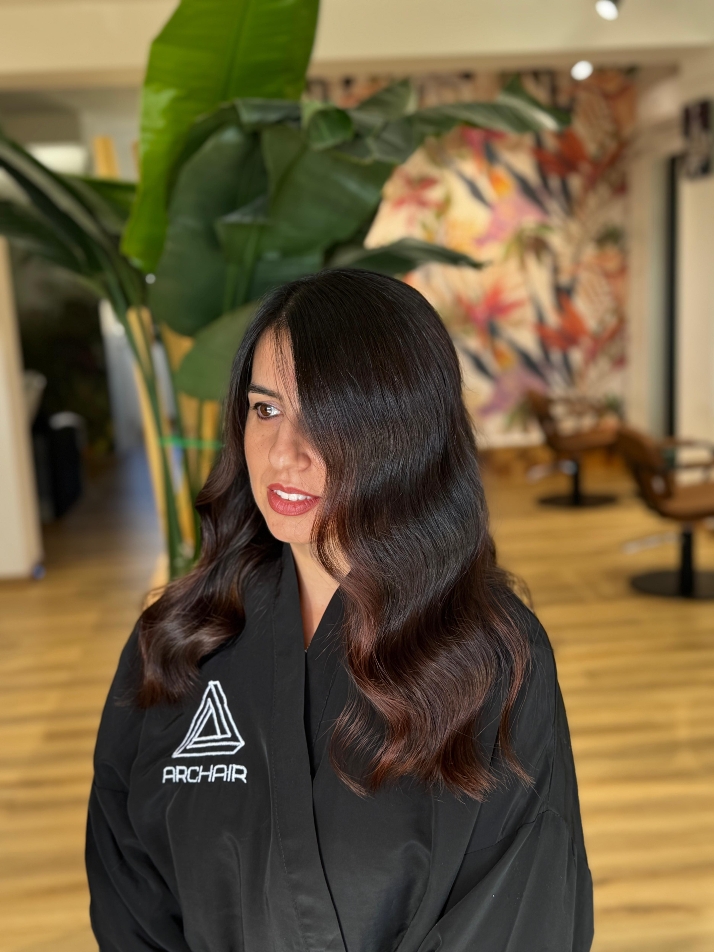 Capelli scuri — look donna